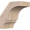 Ekena Millwork 3 1/2"W x 6"D x 6"H Balboa Smooth Knee Brace, Douglas Fir BRC04X06X06BOA00SDF - alternate 1